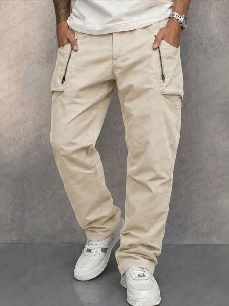 Pantalon Cargo pour Homme avec Poches Zippées 4
