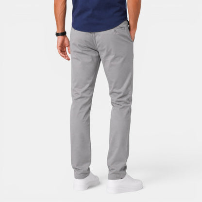 Pantalon Chino Coupe Slim pour Homme 12