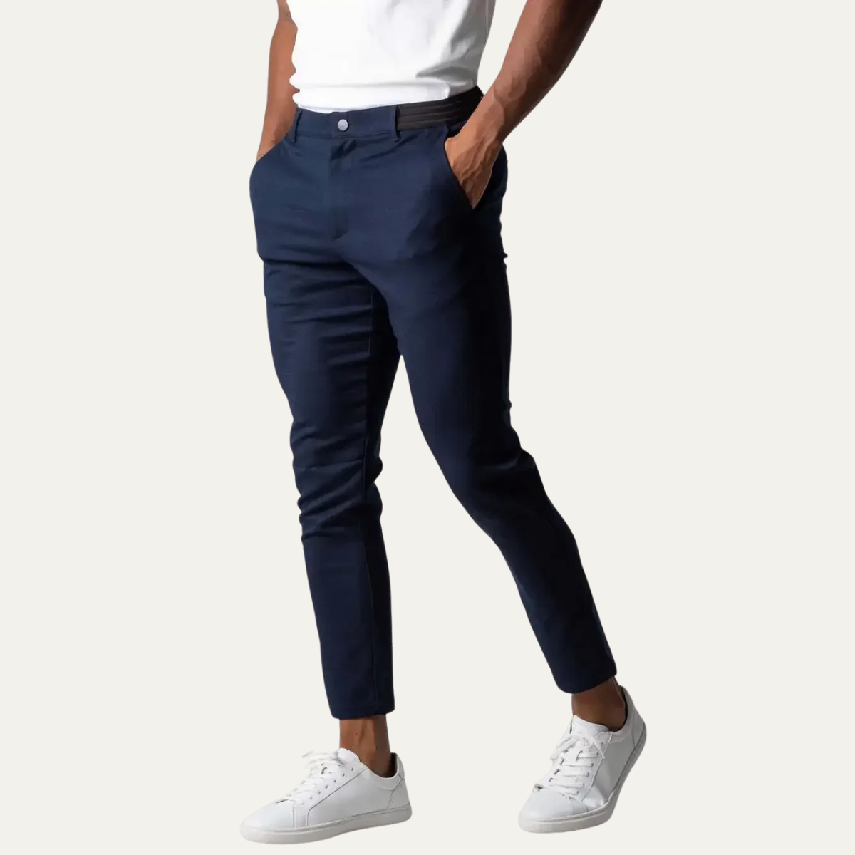 Pantalon Chino Coupe Slim pour Homme 4