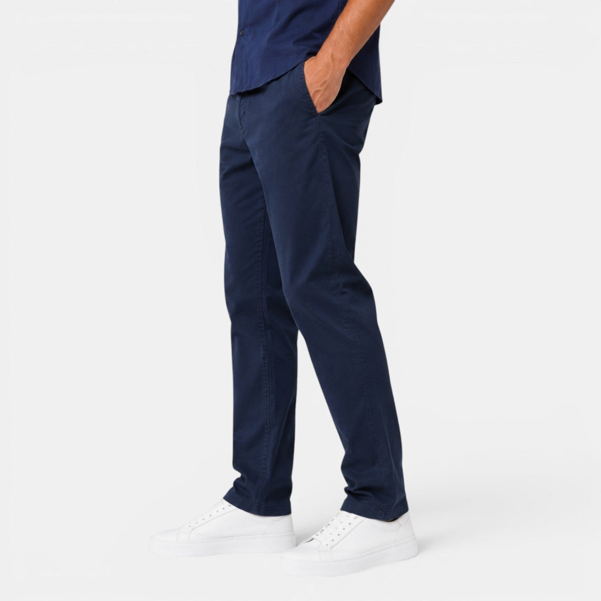 Pantalon Chino Coupe Slim pour Homme 9