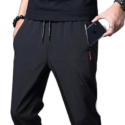 Pantalon Jogger Slim Fit pour Homme avec Poches Zippées 6