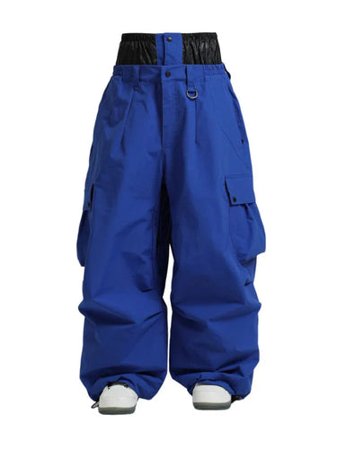 Pantalon cargo large pour homme avec taille ajustable 2