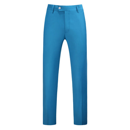 Pantalon coupe slim pour homme avec pli central 22