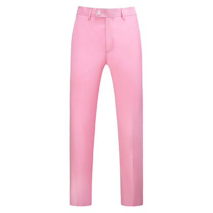 Pantalon coupe slim pour homme avec pli central 24