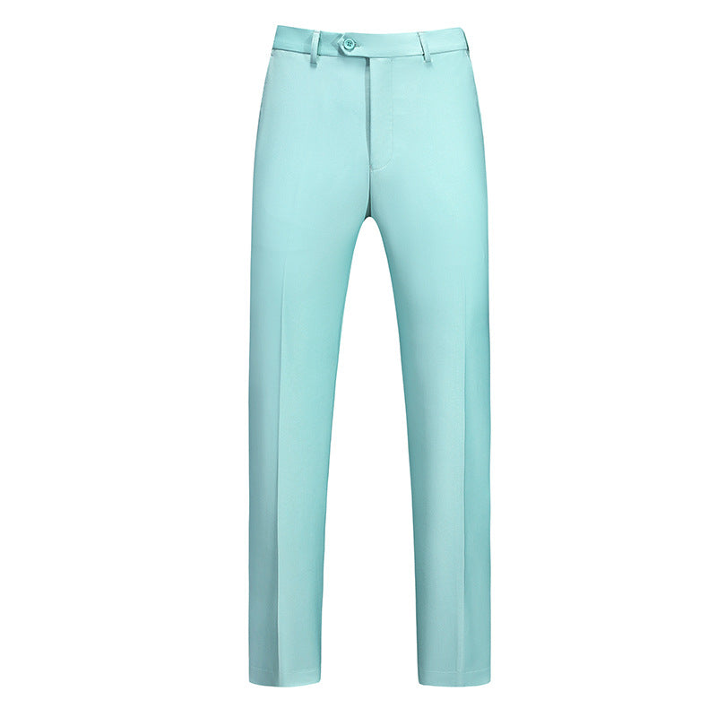Pantalon coupe slim pour homme avec pli central 5