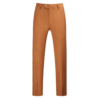Pantalon coupe slim pour homme avec pli central 7