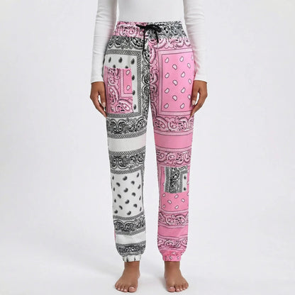 Pantalon de jogging pour femme à motif cachemire 8