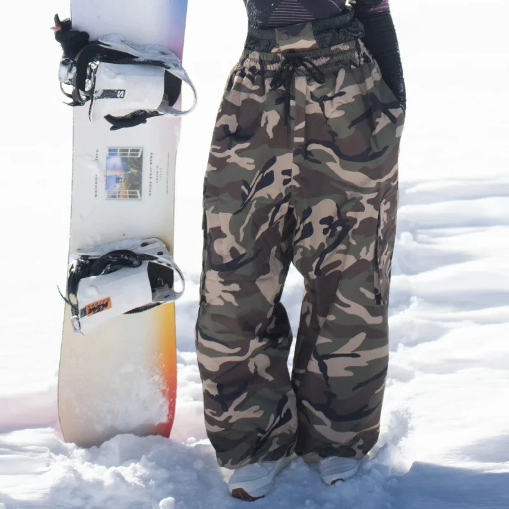 Pantalon de snowboard cargo camouflage pour homme 8