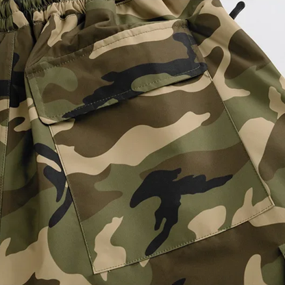Pantalon de snowboard cargo pour femme à motif camouflage 13
