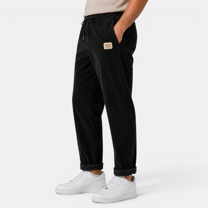 Pantalon droit en velours côtelé pour homme 7