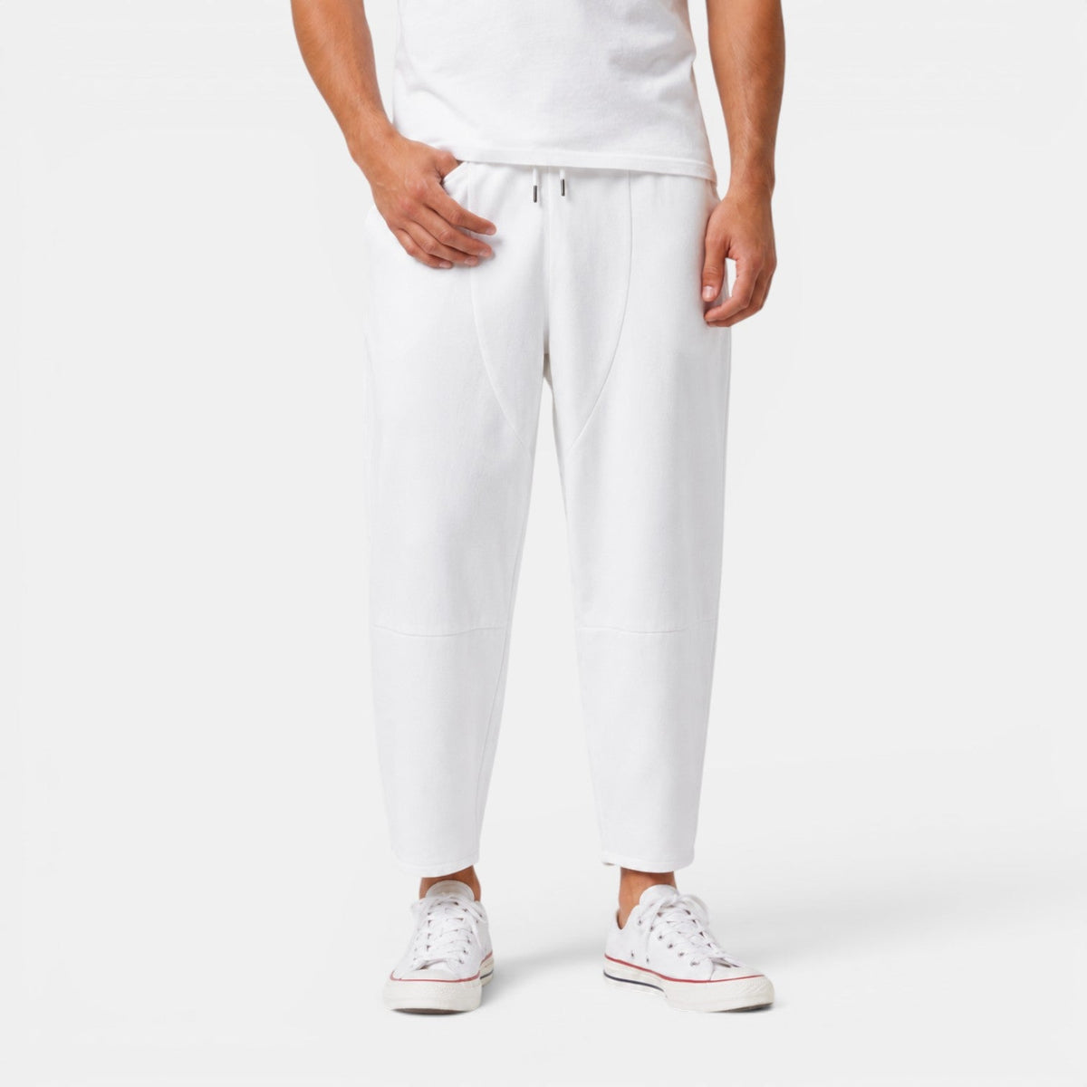 Pantalon sarouel pour homme avec taille à cordon 2