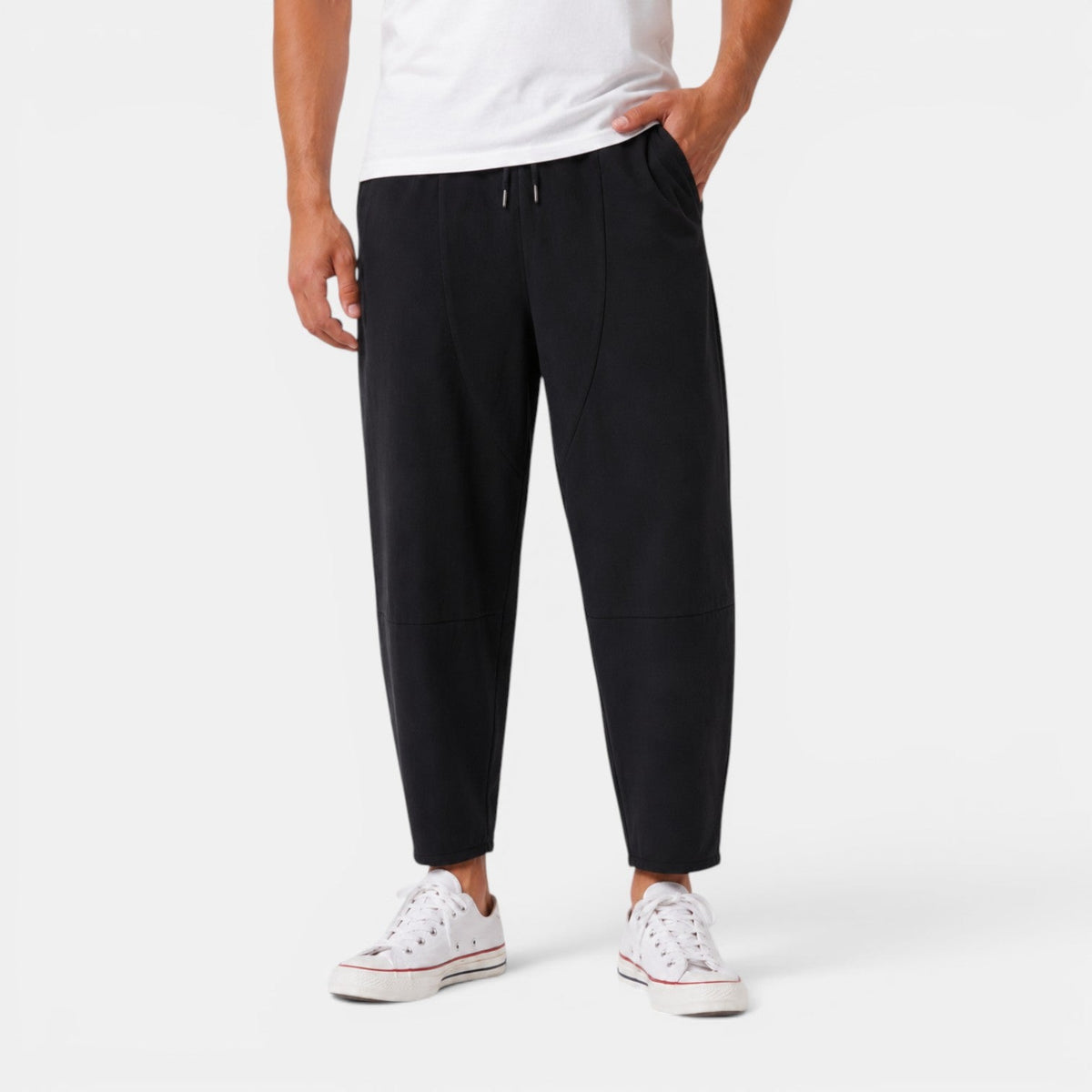 Pantalon sarouel pour homme avec taille à cordon 3