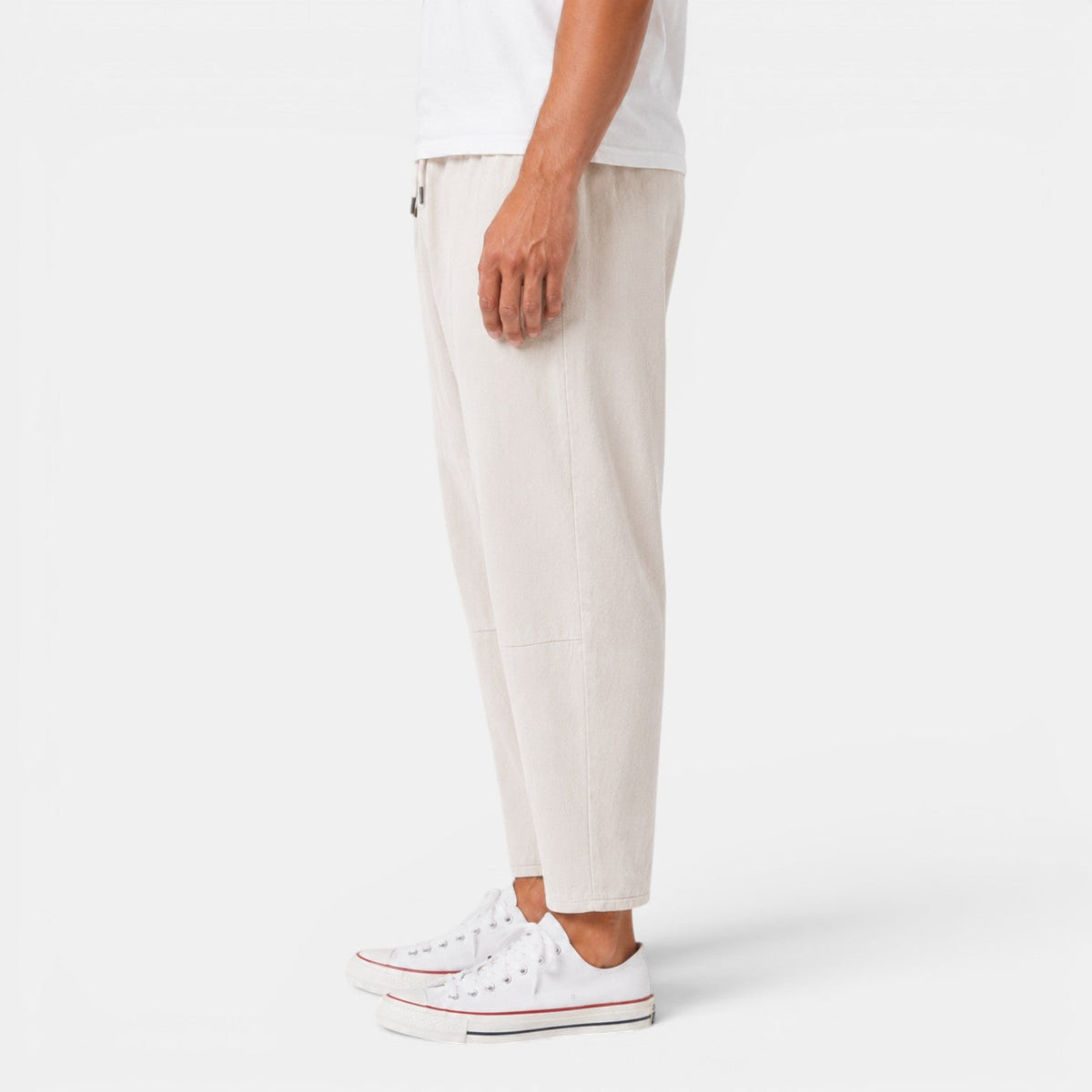 Pantalon sarouel pour homme avec taille à cordon 5