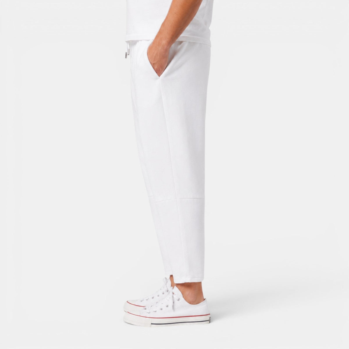 Pantalon sarouel pour homme avec taille à cordon 7