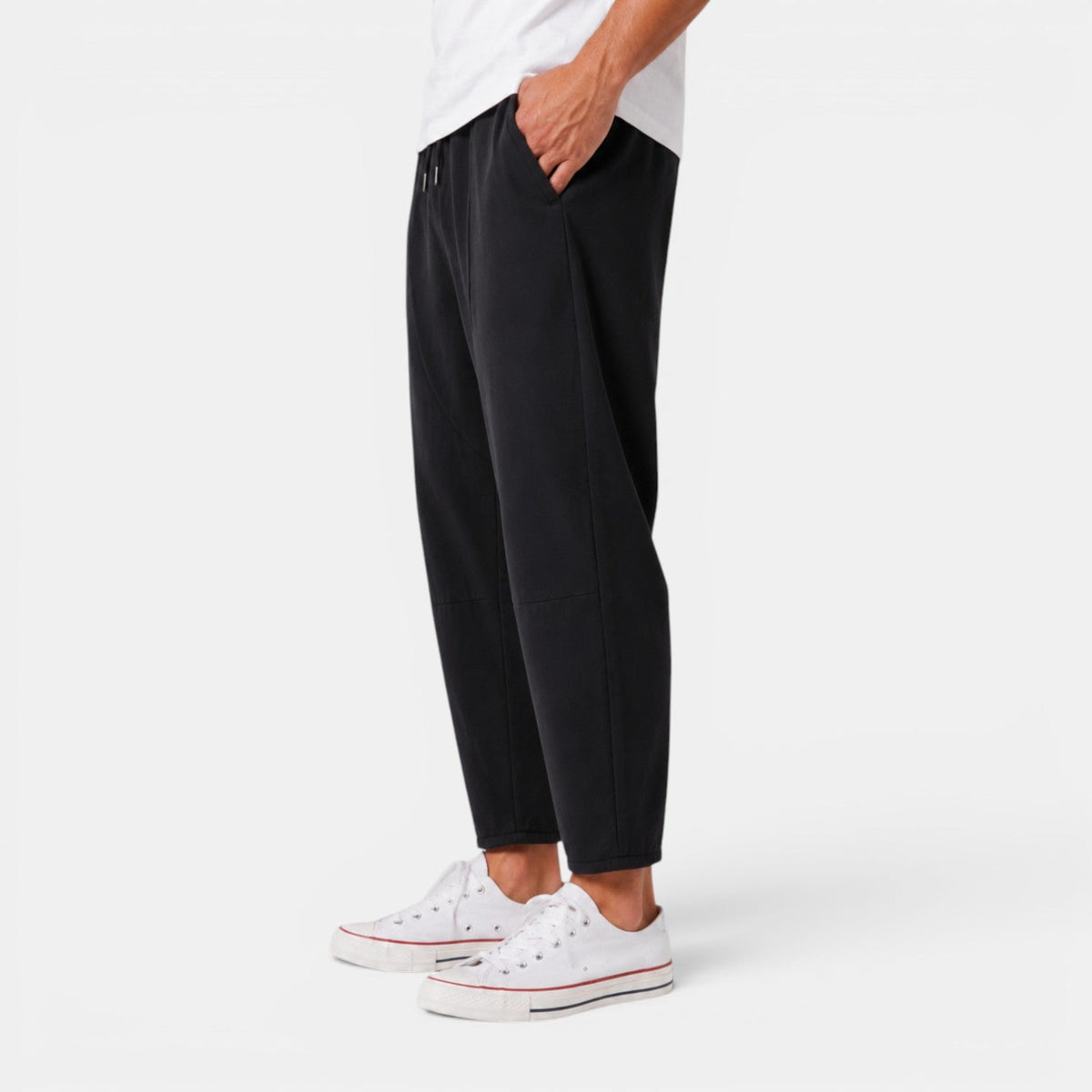 Pantalon sarouel pour homme avec taille à cordon 9