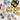 Pantoufles duveteuses Smiley pour femmes 15