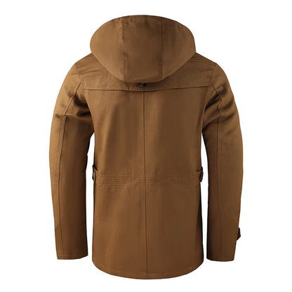 Parka Homme Imperméable À Capuche-Gigié