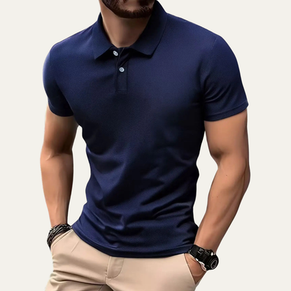 Polo homme à manches courtes avec patte de boutonnage 11