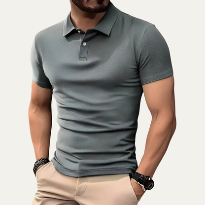 Polo homme à manches courtes avec patte de boutonnage 13