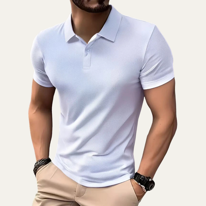 Polo homme à manches courtes avec patte de boutonnage 2