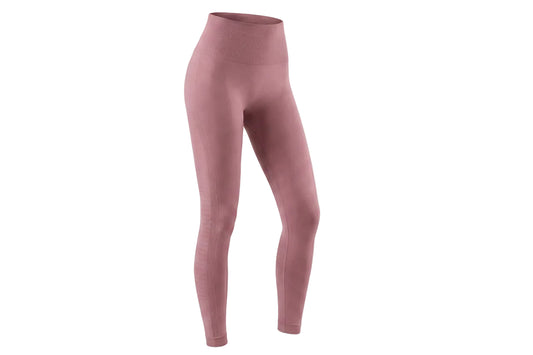 Legging Femme Taille Haute Sans Coutures avec Panneaux Texturés