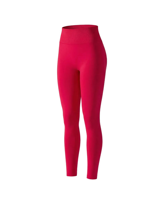 Legging Femme Taille Haute avec Construction à Coutures