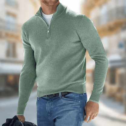 Pull-over zippé pour homme 3