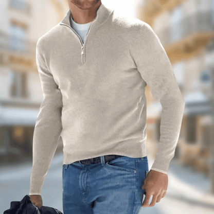 Pull-over zippé pour homme 4
