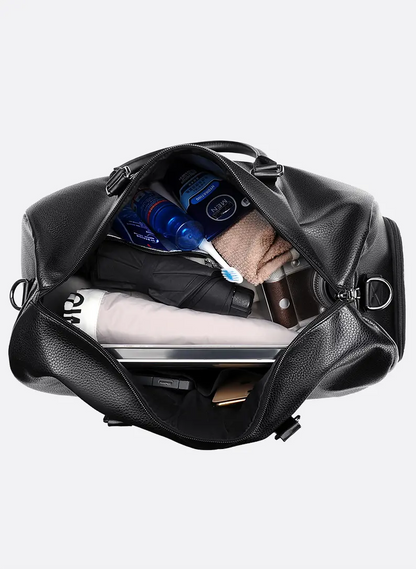 Sac de sport texturé pour homme avec poignées supérieures 3