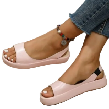 Sandales Femme Plateforme À Bride Arrière-Gigié