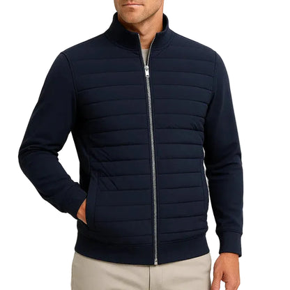 Veste Homme Matelassée Manches Tricotées-Gigié
