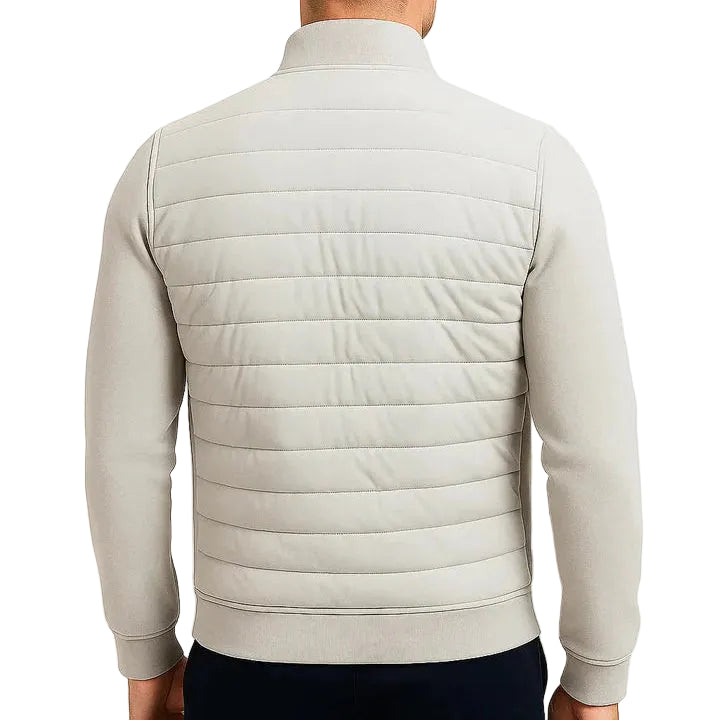 Veste Homme Matelassée Manches Tricotées-Gigié