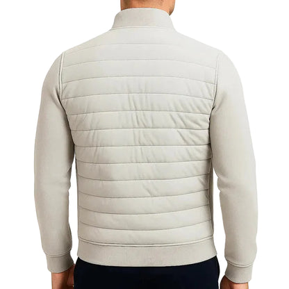 Veste Homme Matelassée Manches Tricotées-Gigié
