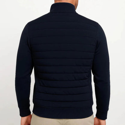 Veste Homme Matelassée Manches Tricotées-Gigié