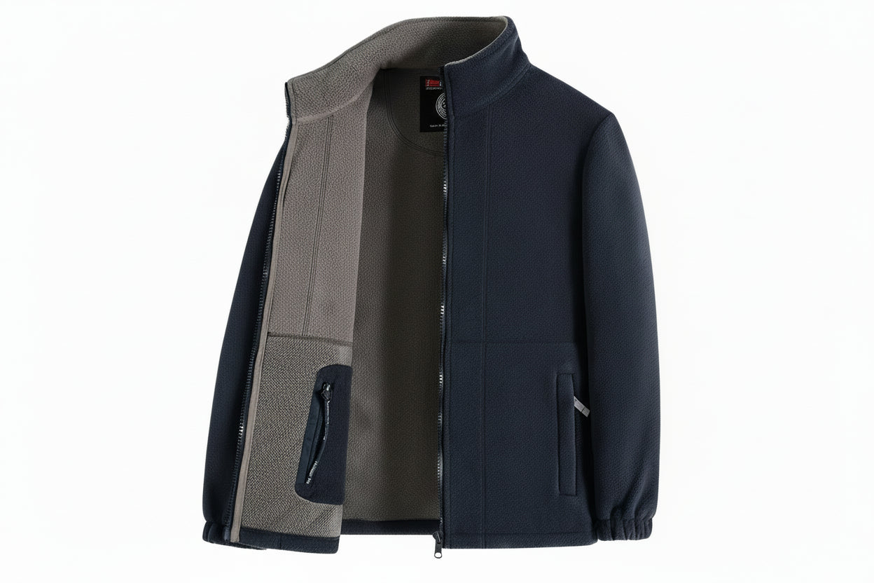 Veste Polaire À Col Montant Pour Femme-Gigié
