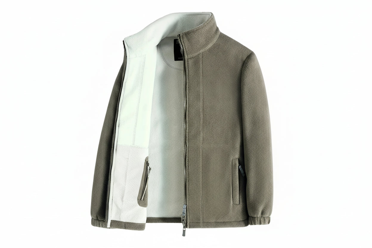 Veste Polaire À Col Montant Pour Femme-Gigié