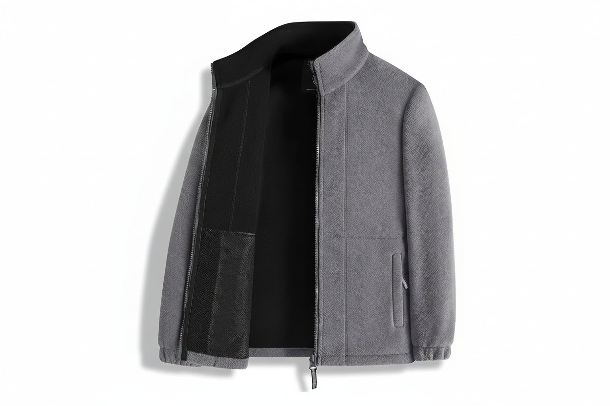 Veste Polaire À Col Montant Pour Femme-Gigié