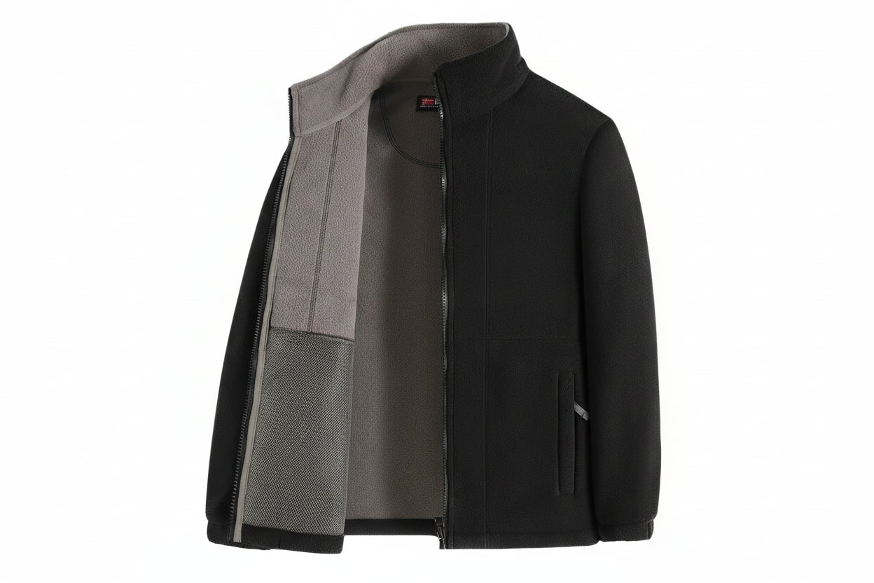 Veste Polaire À Col Montant Pour Femme-Gigié