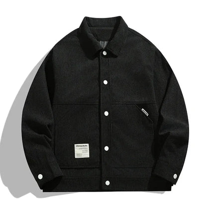 Veste chemise boutonnée pour femme avec poches plaquées 8