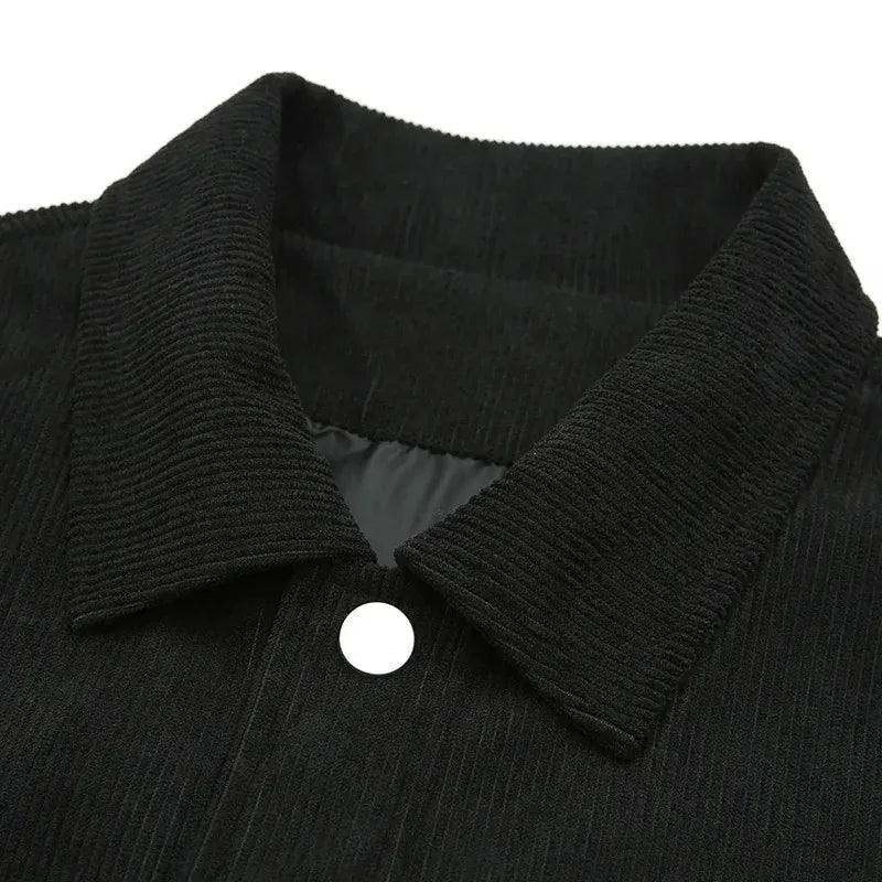 Veste chemise boutonnée pour femme avec poches plaquées 9