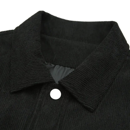 Veste chemise boutonnée pour femme avec poches plaquées 9