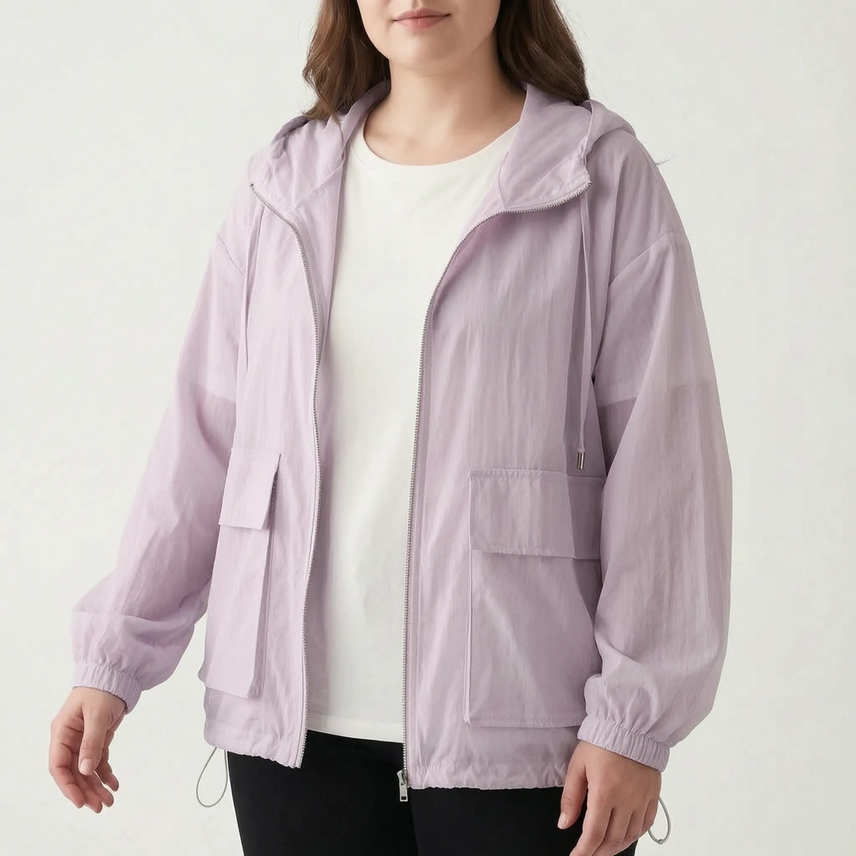 Veste de sport zippée à capuche pour femme 10