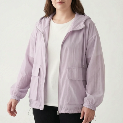 Veste de sport zippée à capuche pour femme 10