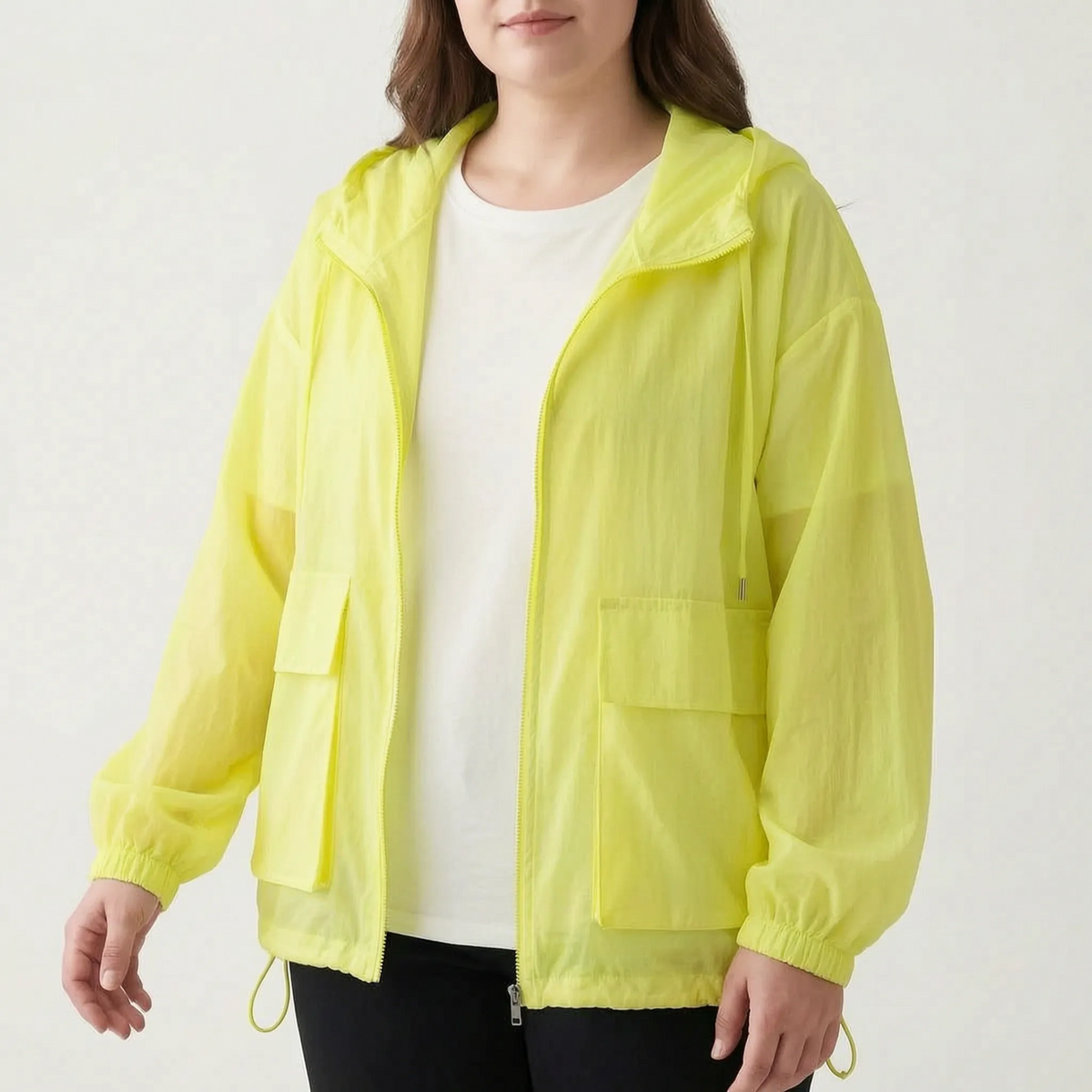 Veste de sport zippée à capuche pour femme 5