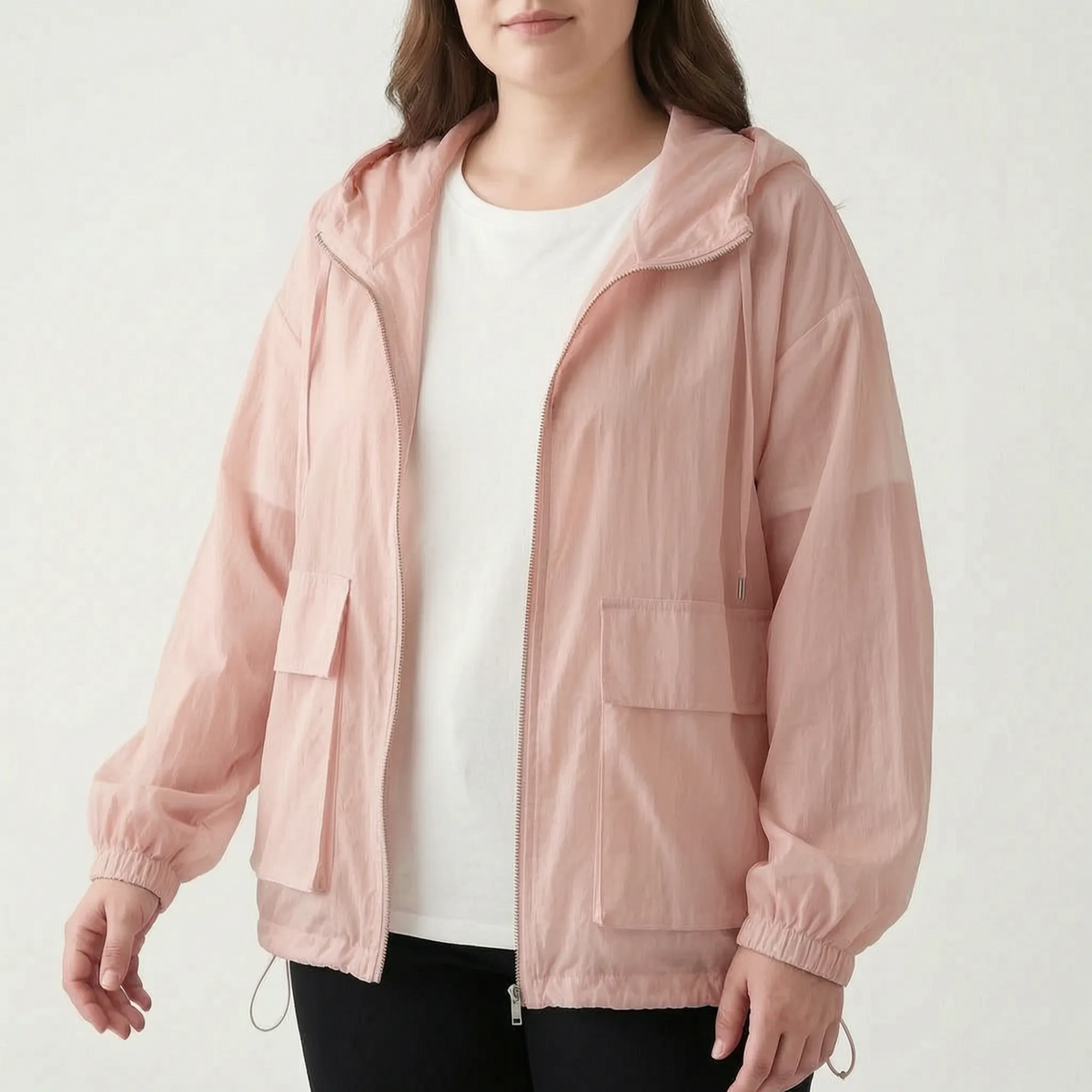 Veste de sport zippée à capuche pour femme 6