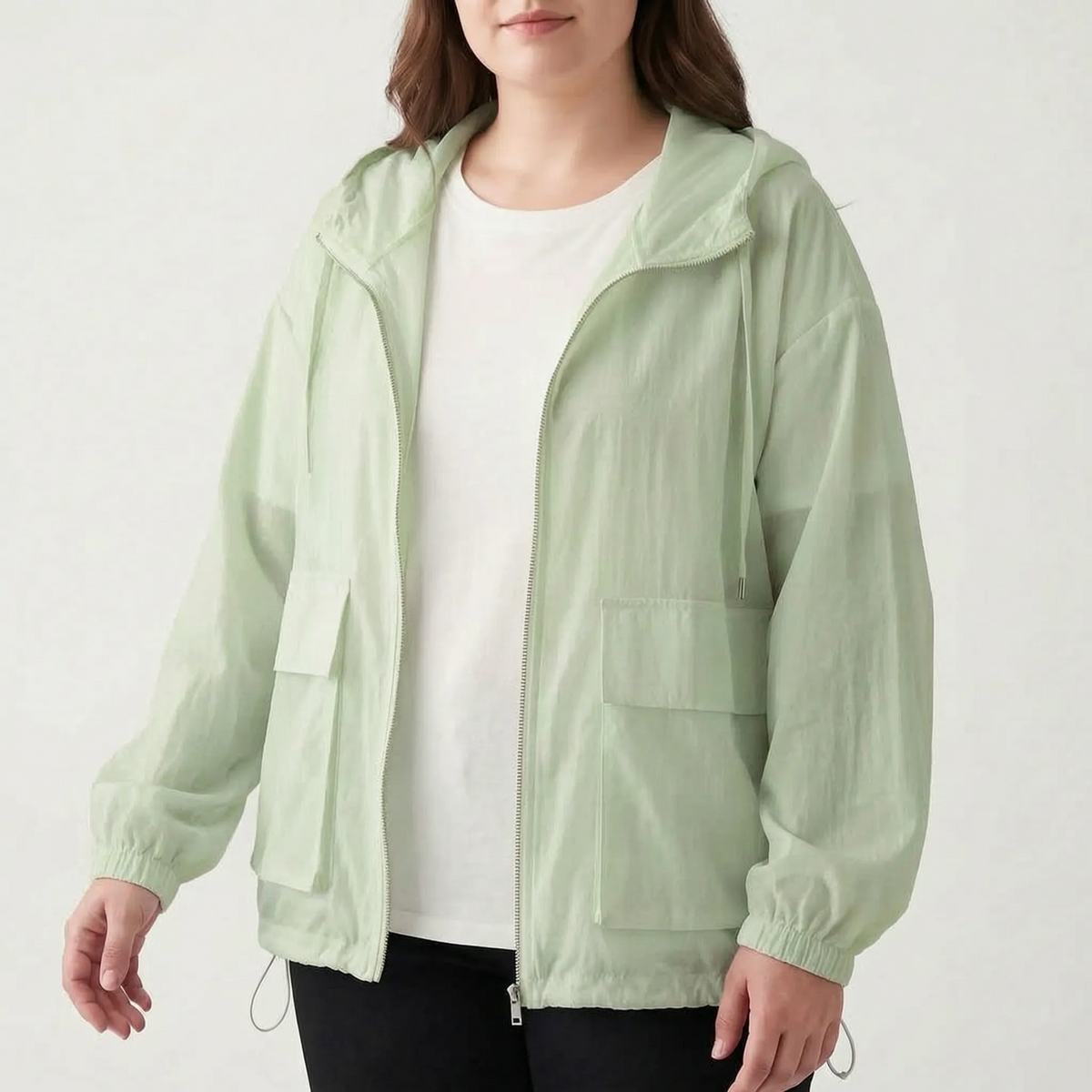 Veste de sport zippée à capuche pour femme 7