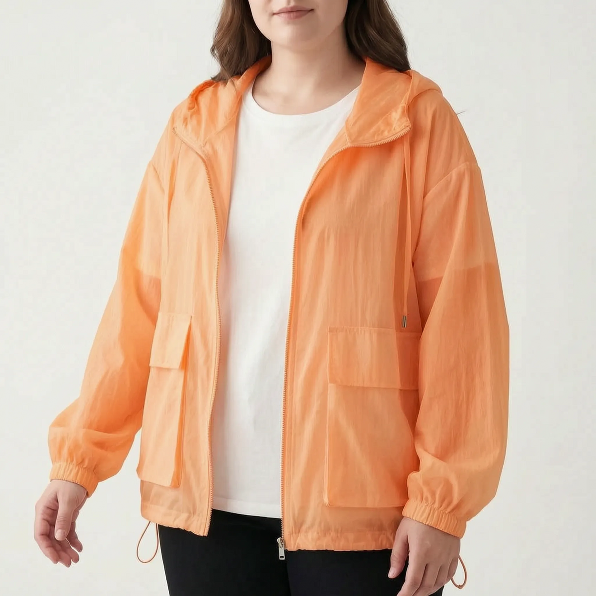 Veste de sport zippée à capuche pour femme 9