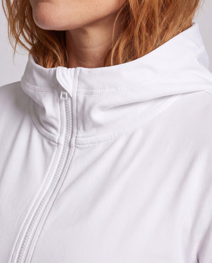 Veste de survêtement zippée à capuche pour femme 11