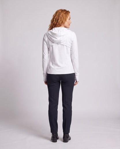 Veste de survêtement zippée à capuche pour femme 12