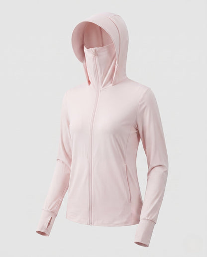 Veste de survêtement zippée à capuche pour femme 7